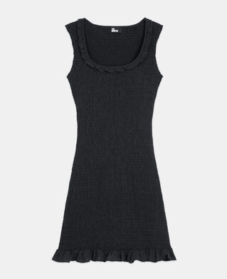 The Kooples WOMEN BLACK short black dress