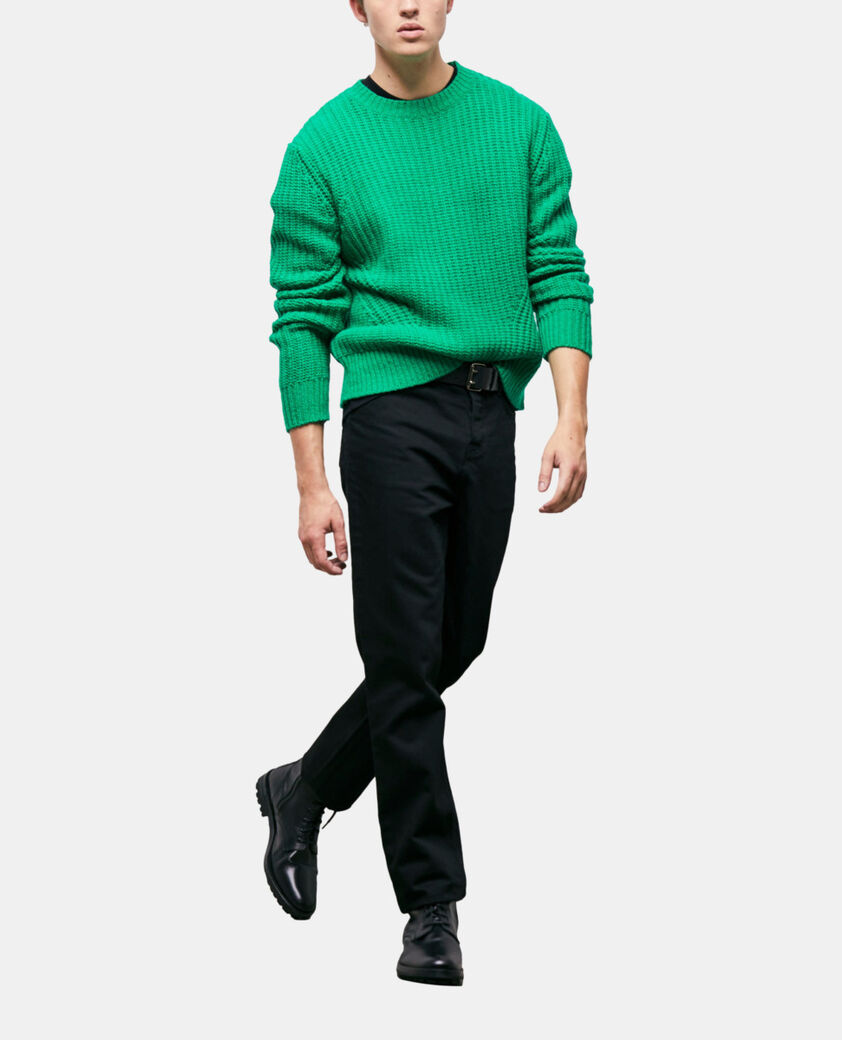 The Kooples HERREN GREEN grüner strickpullover