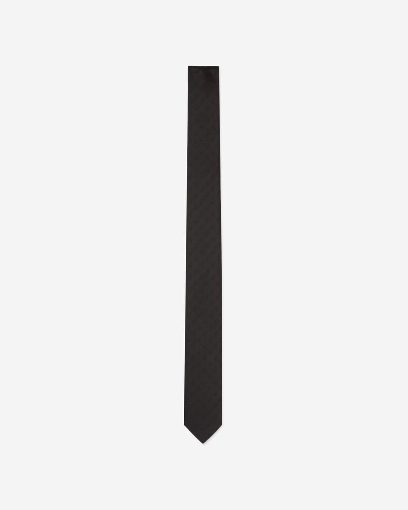The Kooples HERREN BLACK schwarze seidenkrawatte