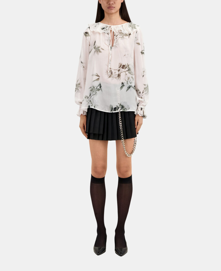 top estampado volantes