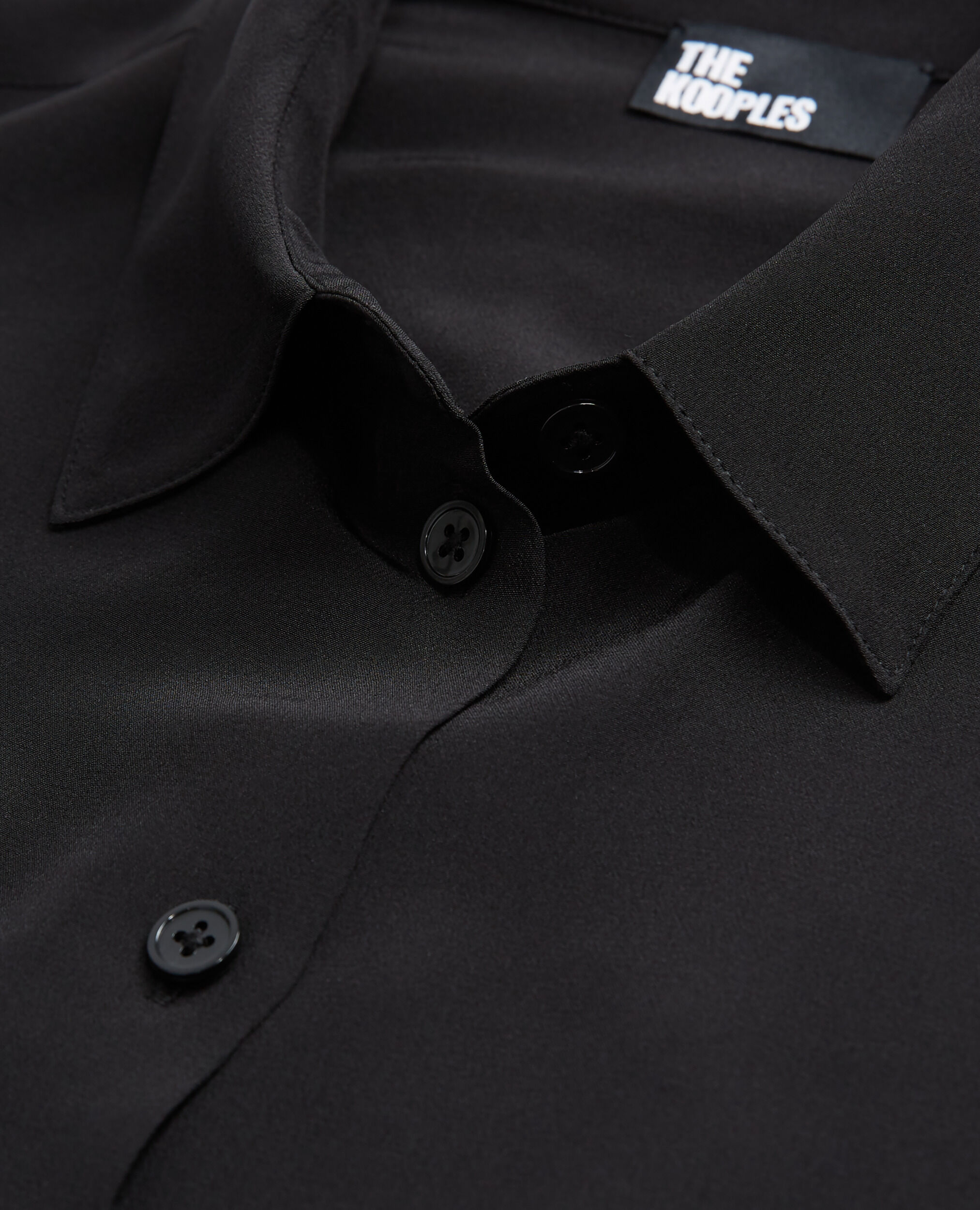 Chemise soie noire femme store