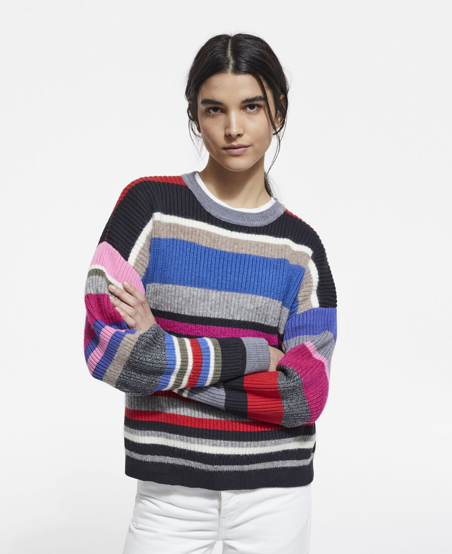 multicolor sweater