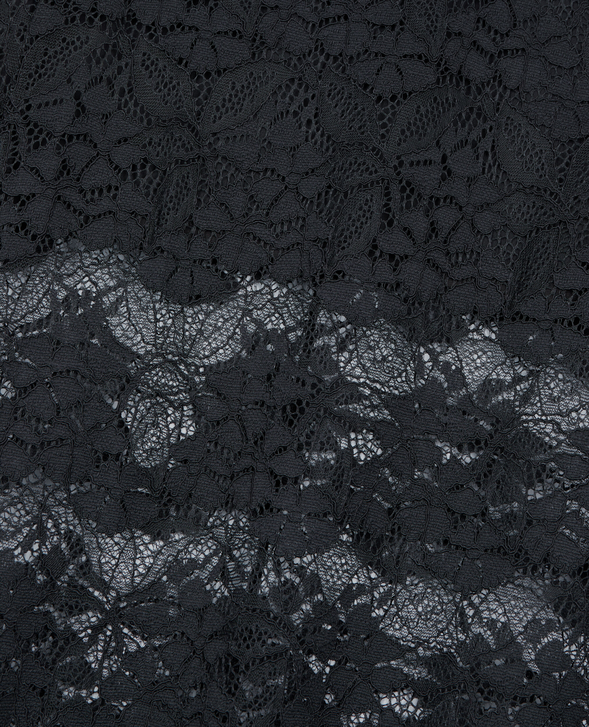 Jupe longue en dentelle noire The Kooples France