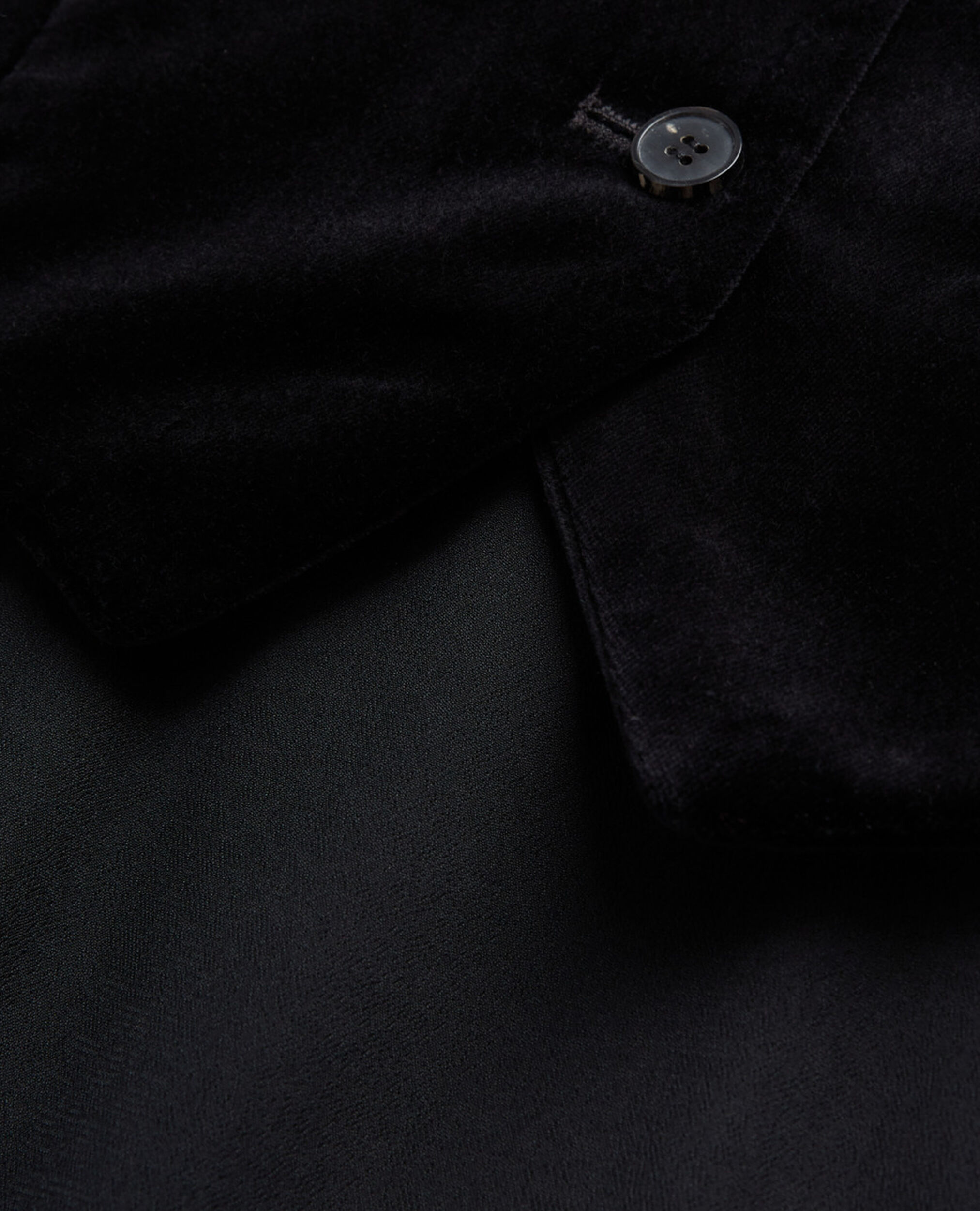 Long black dress, BLACK, hi-res image number null