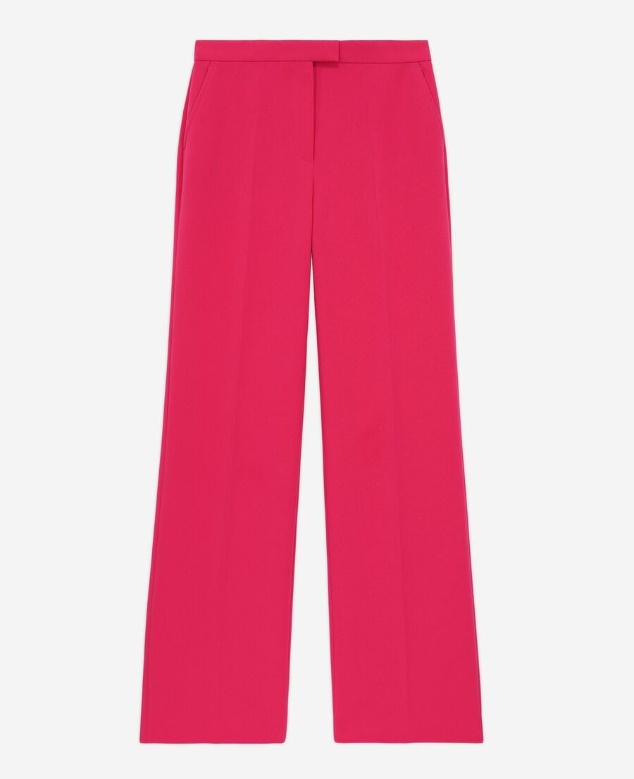 The Kooples WOMEN PINK pink crepe tailored pants