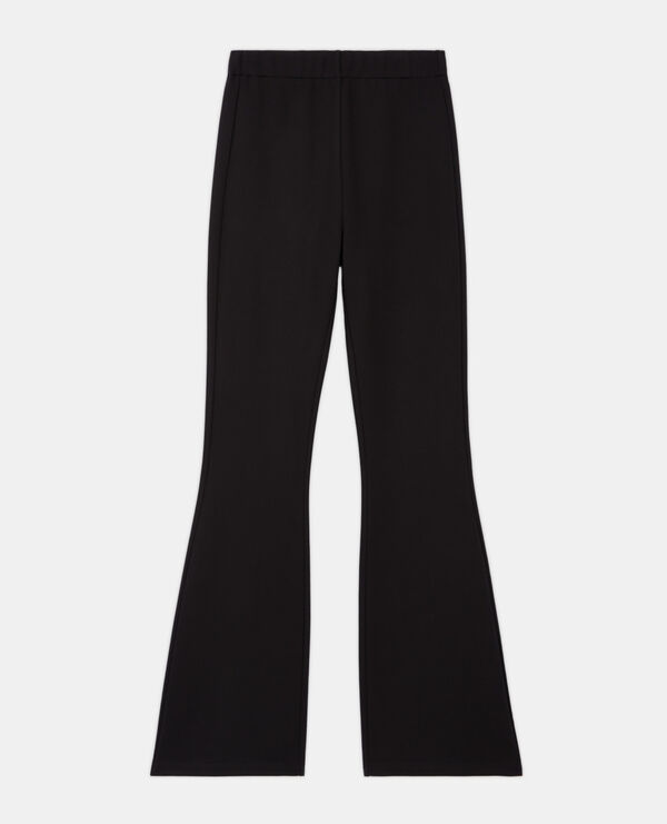 flared black pants