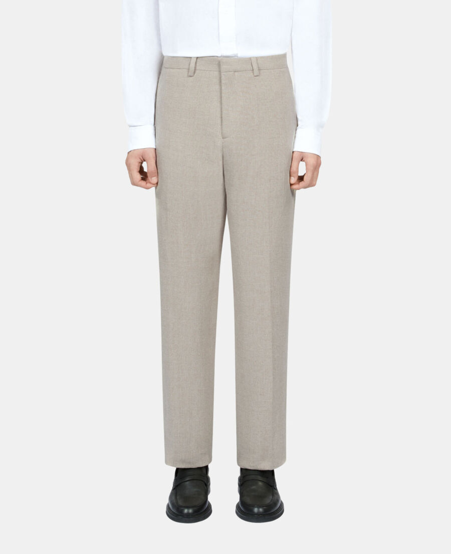 The Kooples H BEIGE beige linen suit trousers