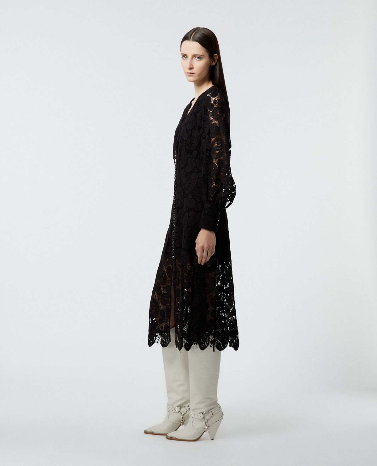 The kooples robe dentelle hot sale