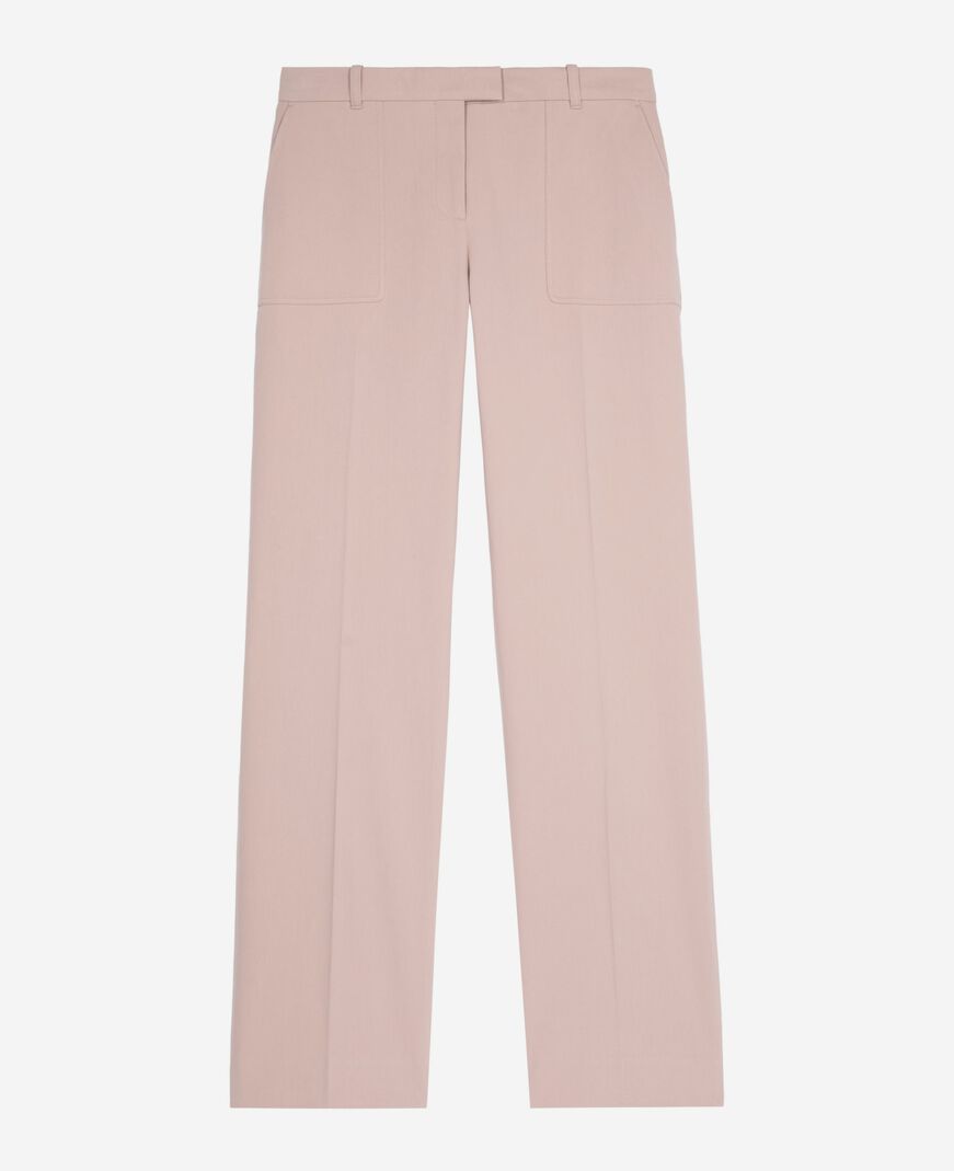 The Kooples FEMME LILA pantalon large rose clair