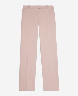 The Kooples FEMME LILA pantalon large rose clair