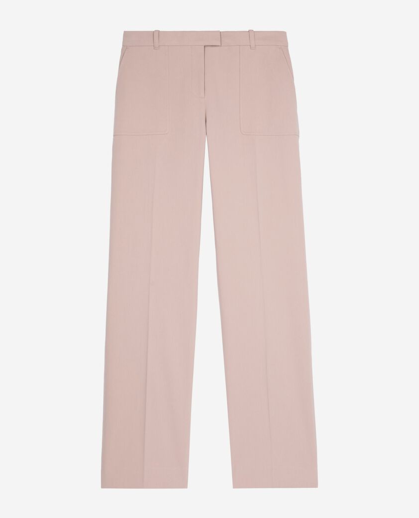 The Kooples FEMME LILA pantalon large rose clair