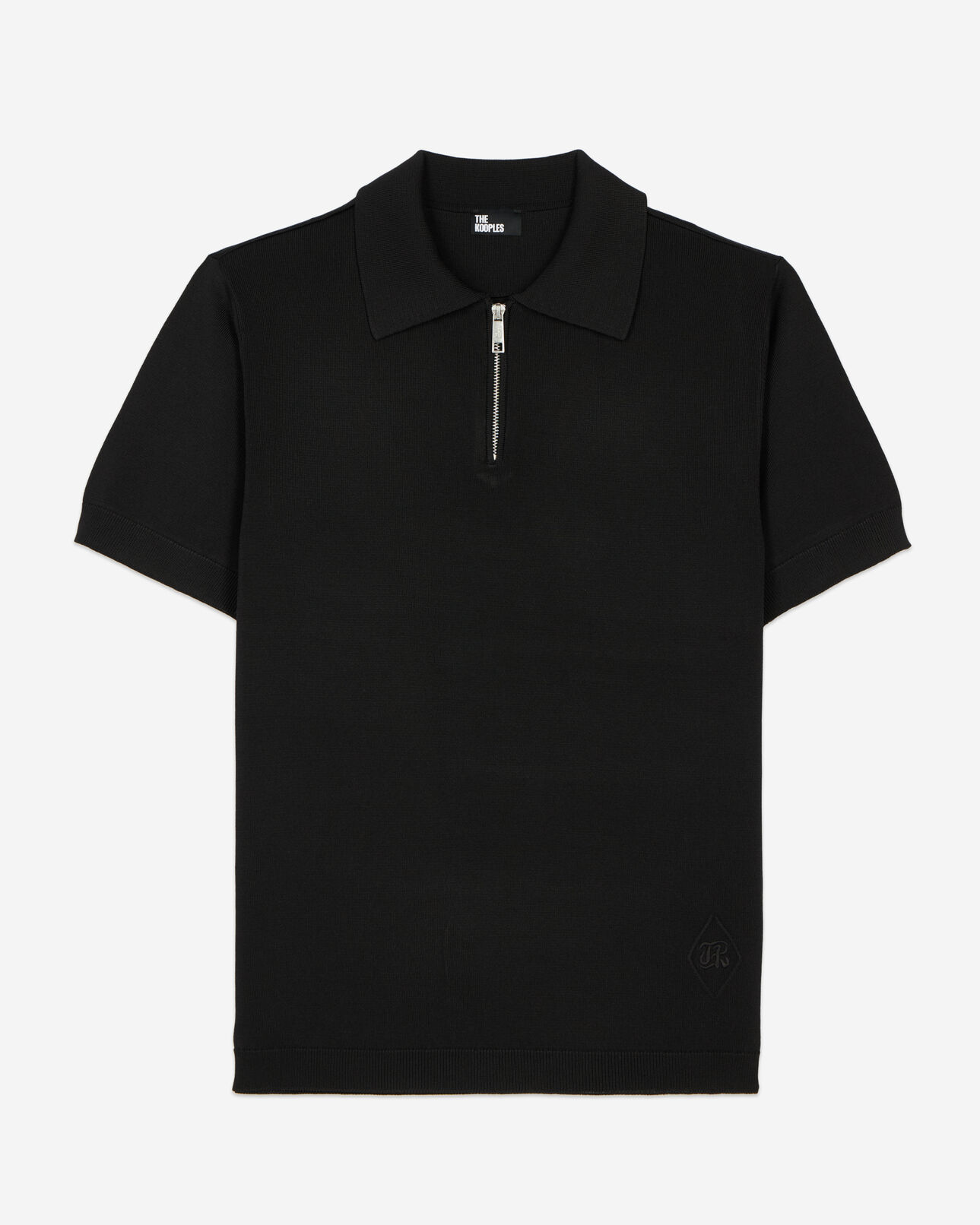 The Kooples HOMBRE BLACK camisa polo negra punto