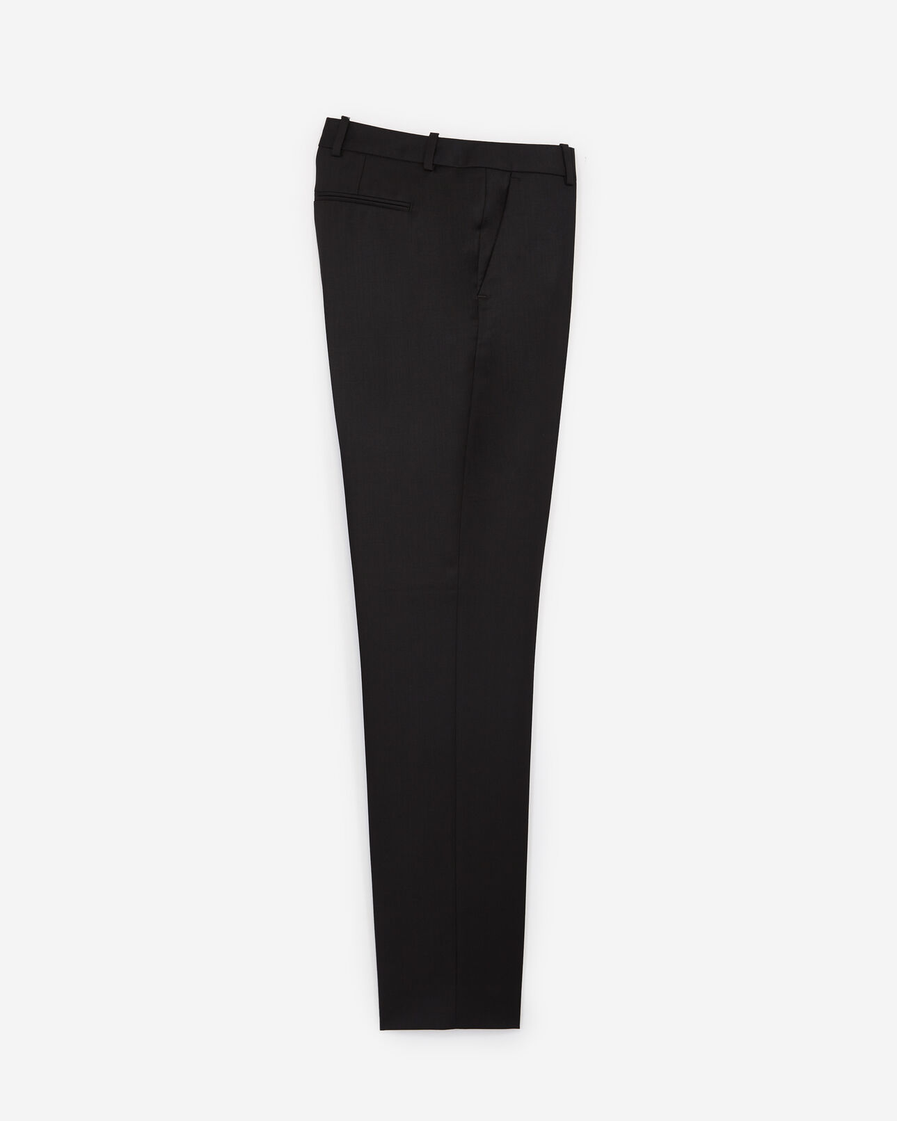The Kooples FEMME BLACK pantalon fluide noir tailleur laine