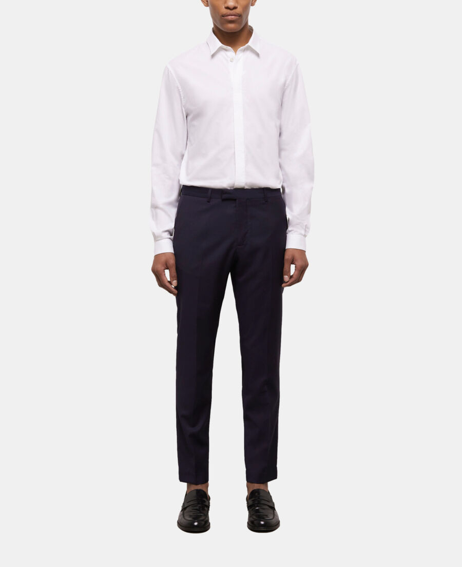 The Kooples MEN NAVY navy blue suit pants