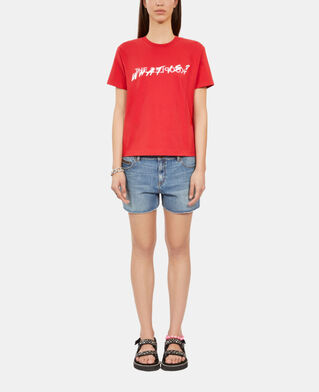 The Kooples DAMEN RED leuchtend rotes t-shirt what is