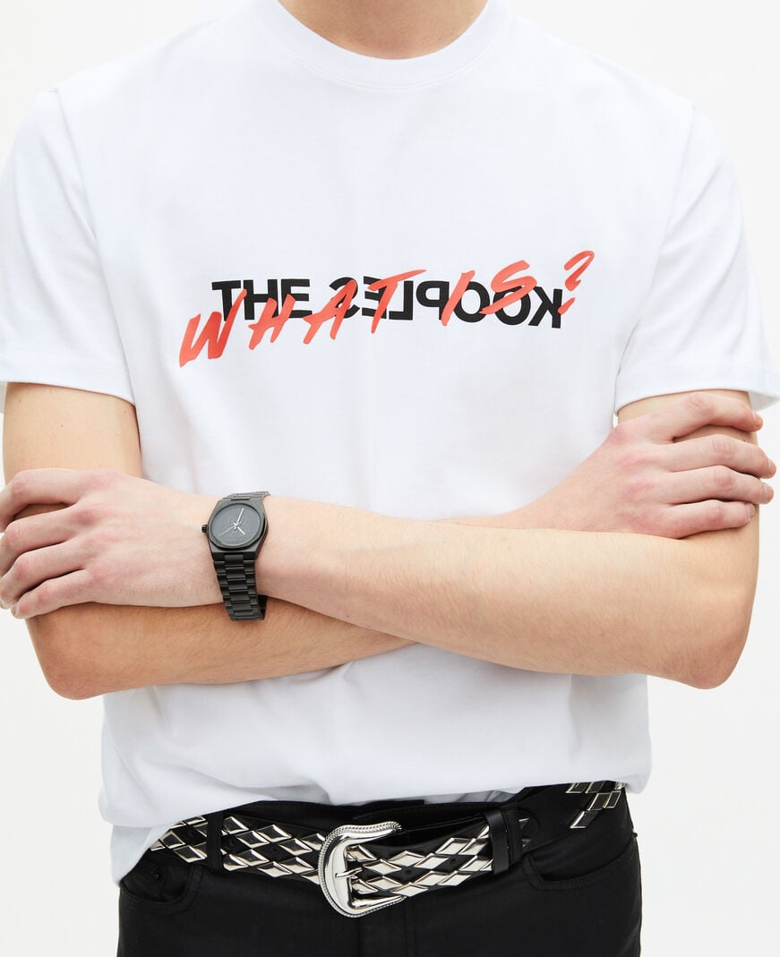 The Kooples H WHITE white what is t-shirt