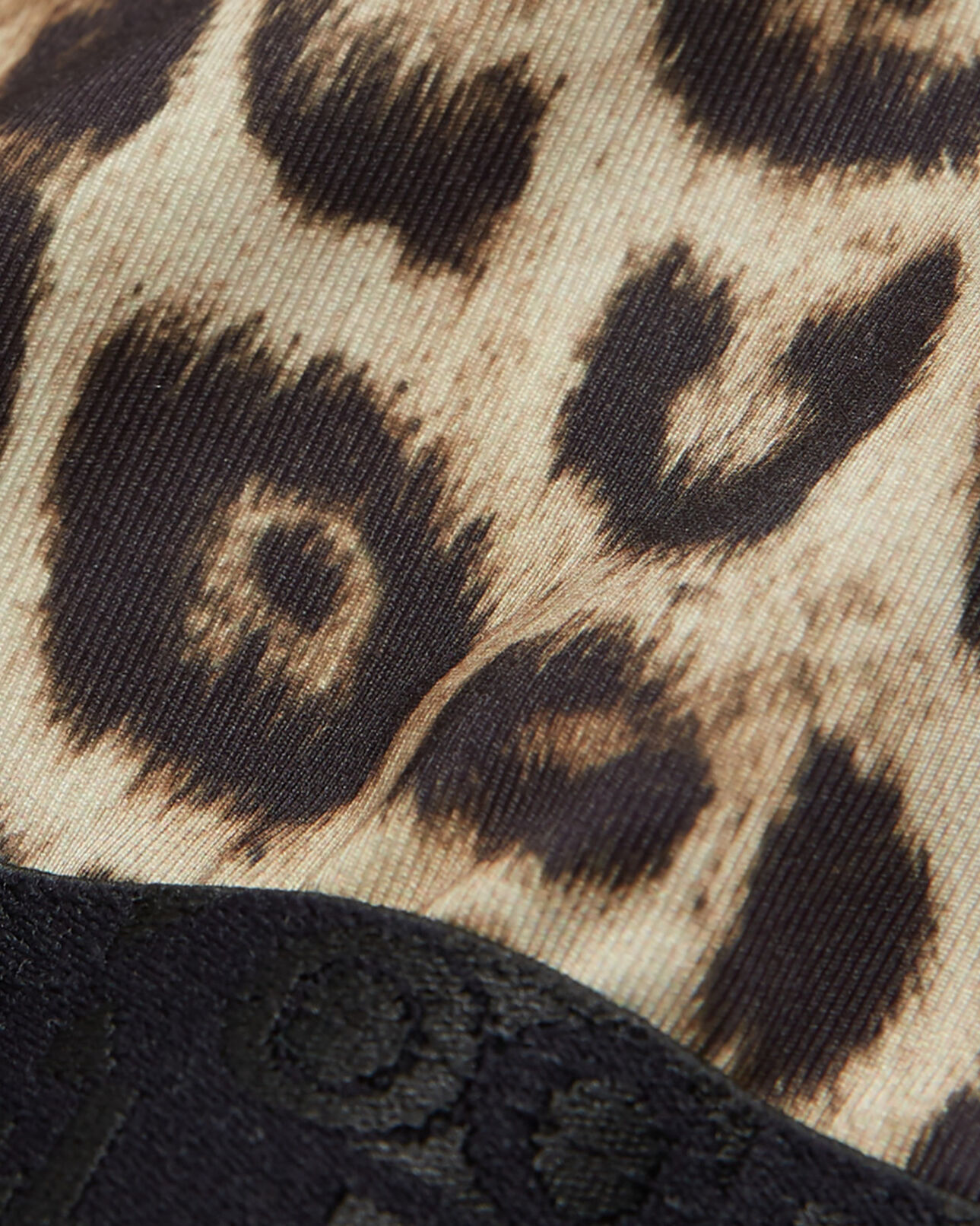 The Kooples WOMEN LEOPARD leopard print technical bra
