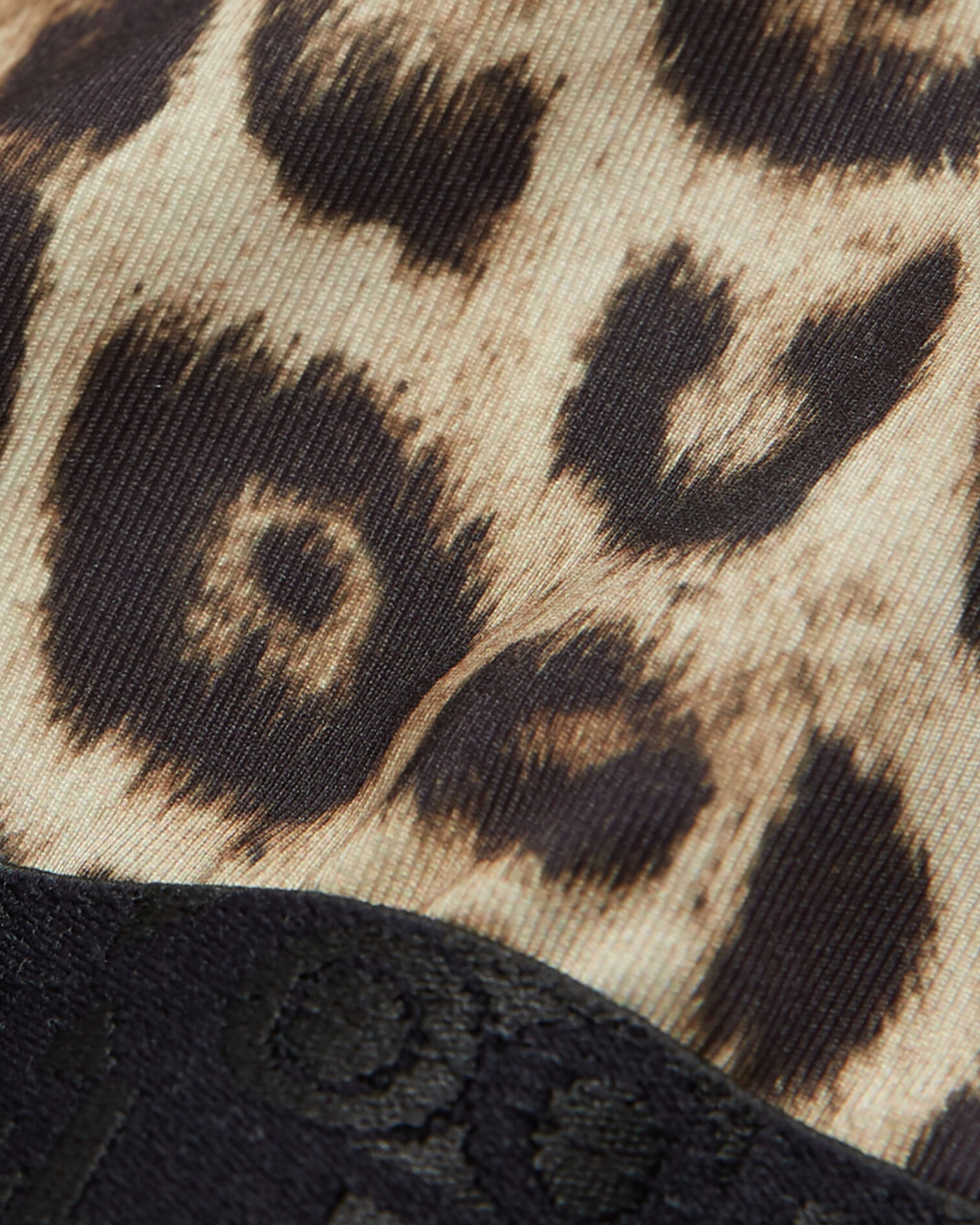 Leopard print technical bra, LEOPARD, hi-res image number null