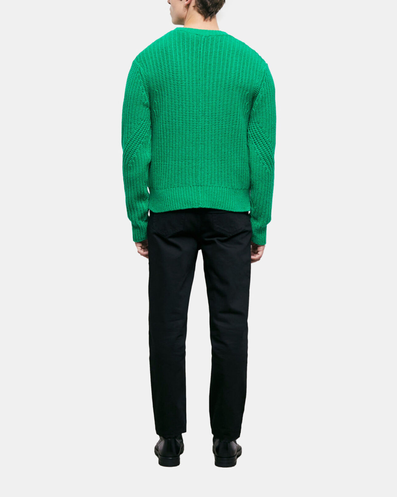 The Kooples MEN GREEN green knit sweater