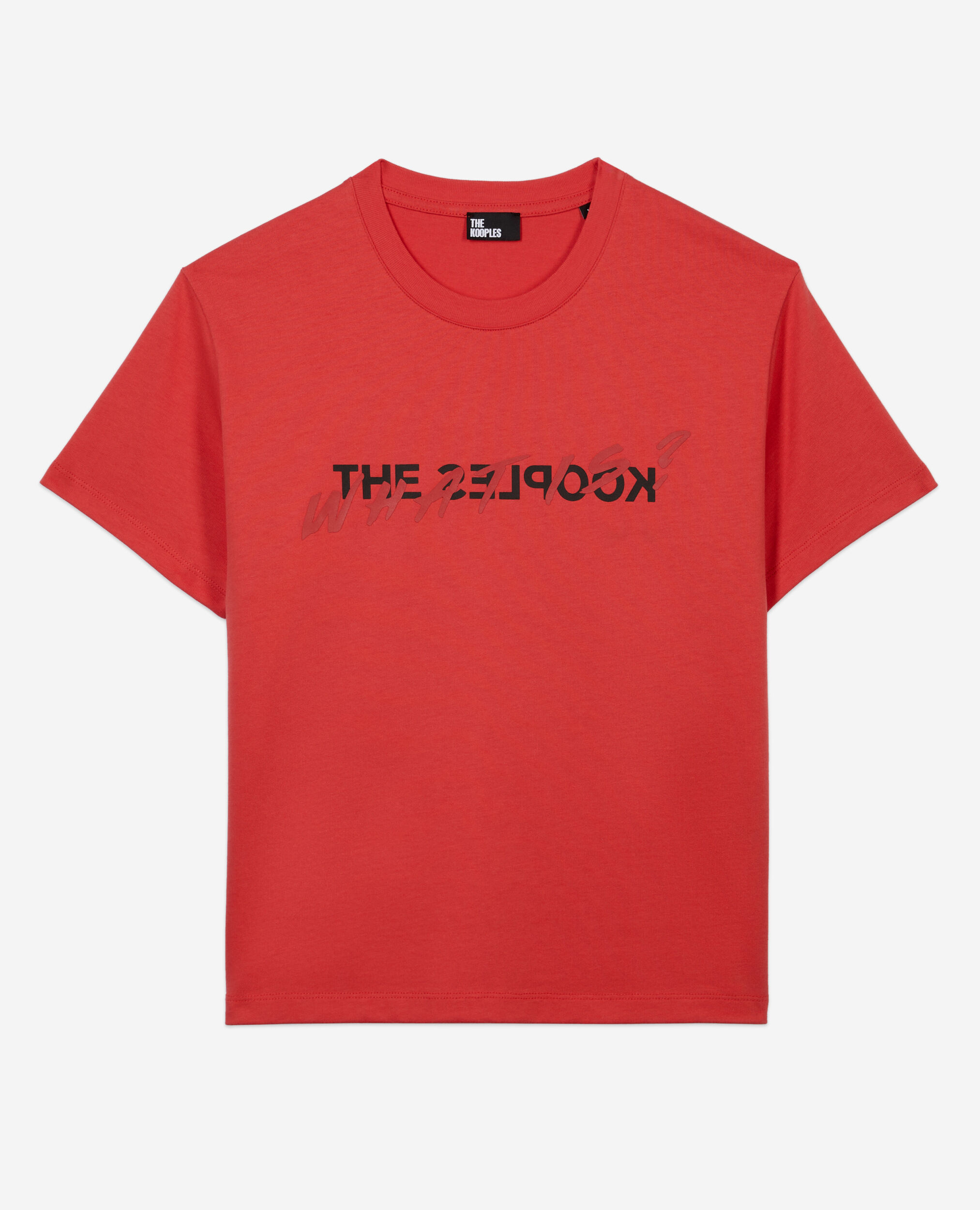 Rotes T-Shirt What is, RED BRIQUE, hi-res image number null
