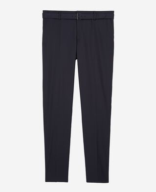 The Kooples H DARK NAVY super 100s navy wool suit pants