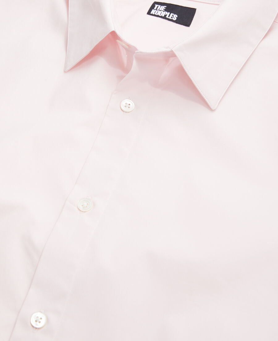 pink poplin shirt