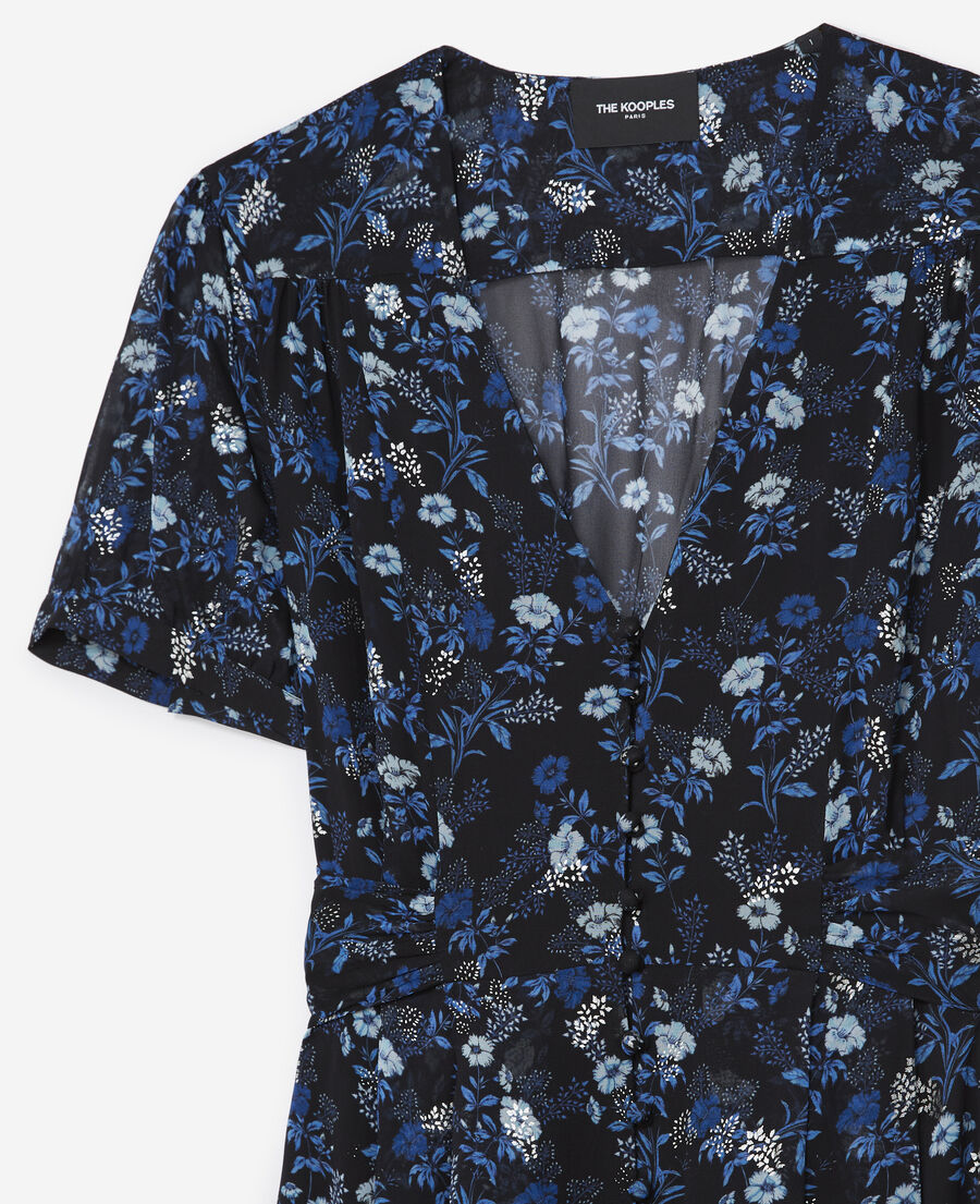 Robe longue fleurie The Kooples France