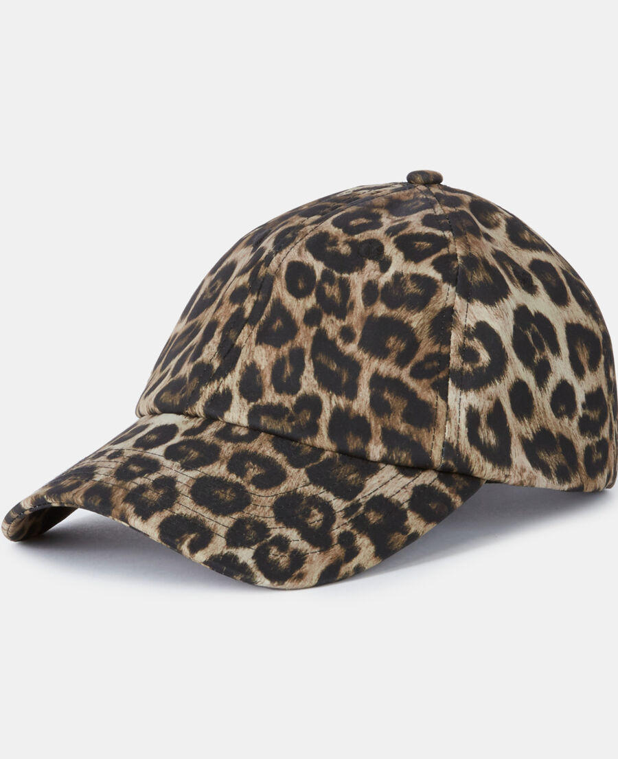 leopard print cap