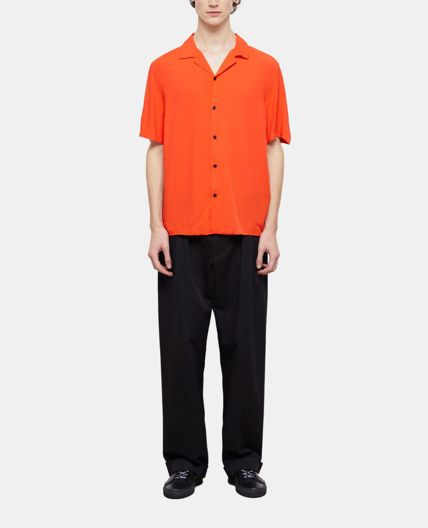 The Kooples HOMME ORANGE chemise casual orange