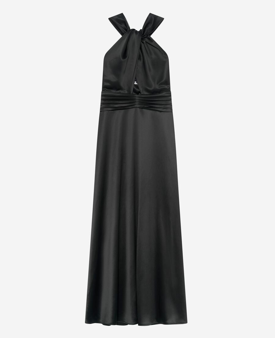The Kooples F BLACK black sleeveless maxi dress