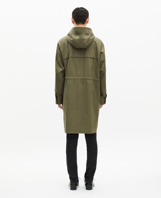 The Kooples HOMBRE KAKI parka caqui con capucha
