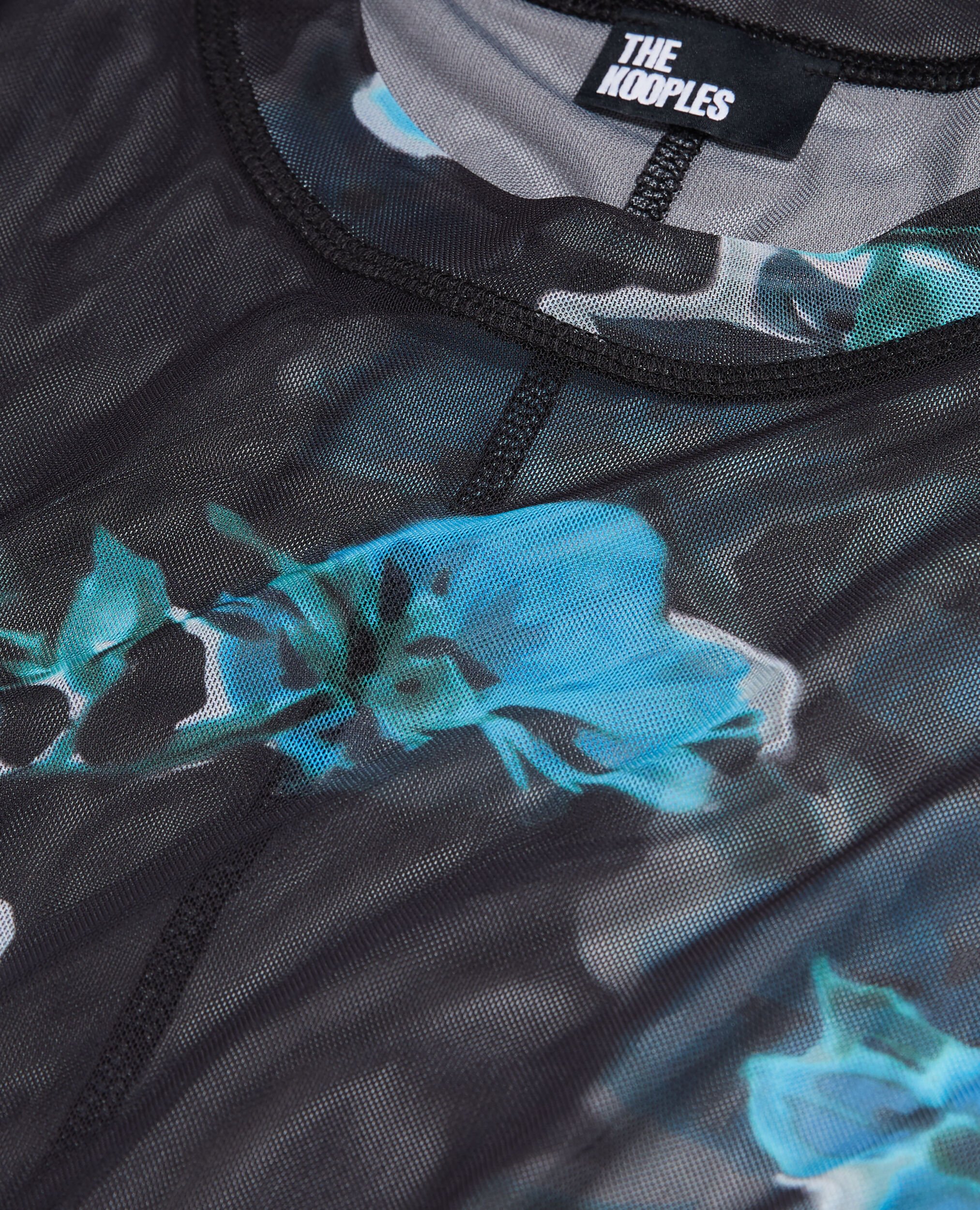 Printed t-shirt, BLACK BLUE, hi-res image number null