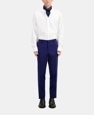 The Kooples H DARK BLUE bright blue wool suit trousers