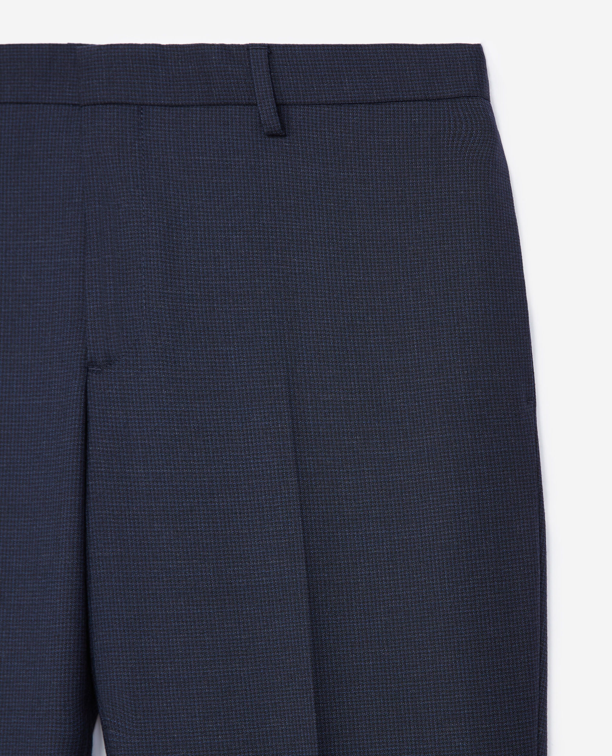 Pantalon costume laine bleu marine, NAVY, hi-res image number null