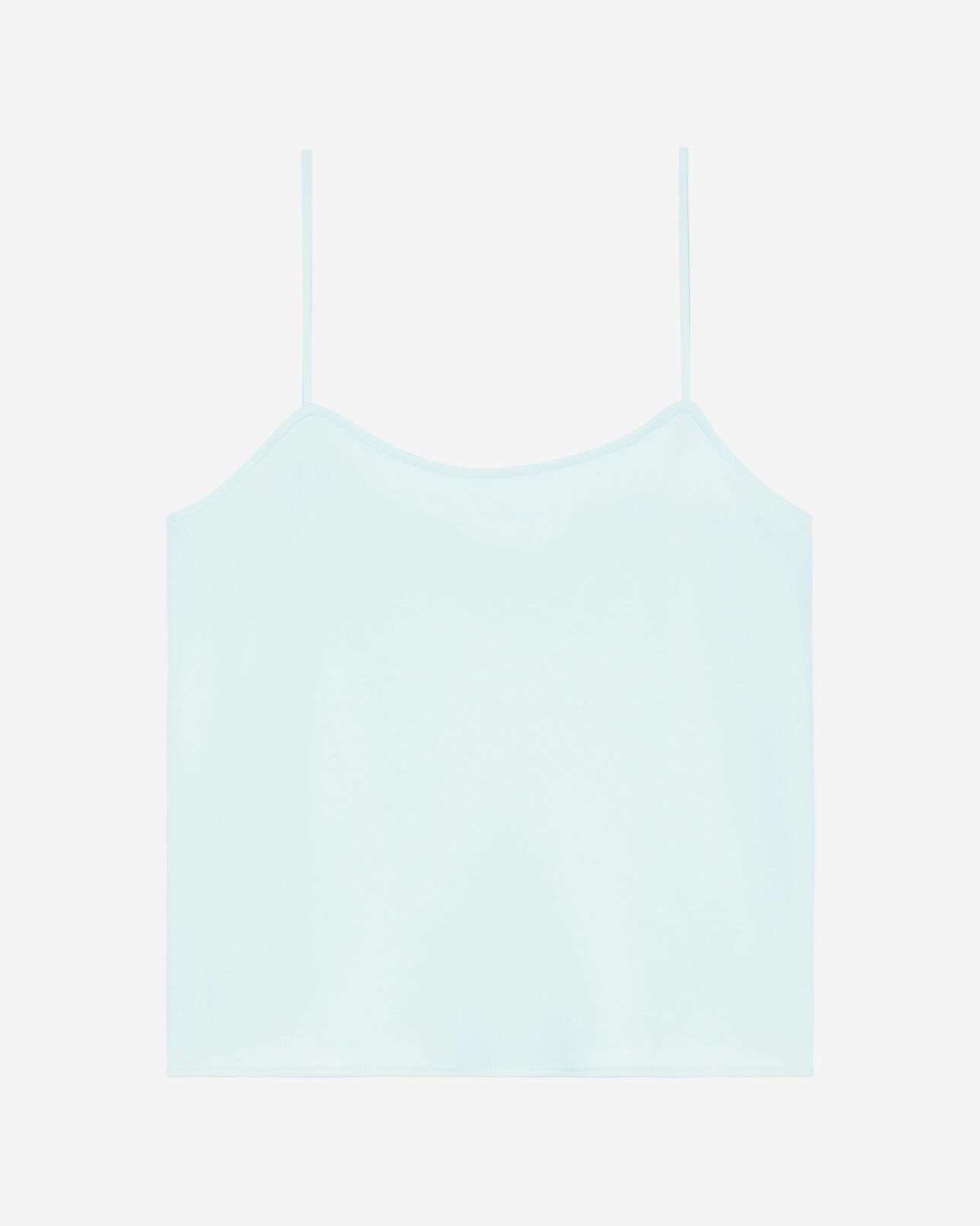 The Kooples WOMEN BABY BLUE light blue camisole