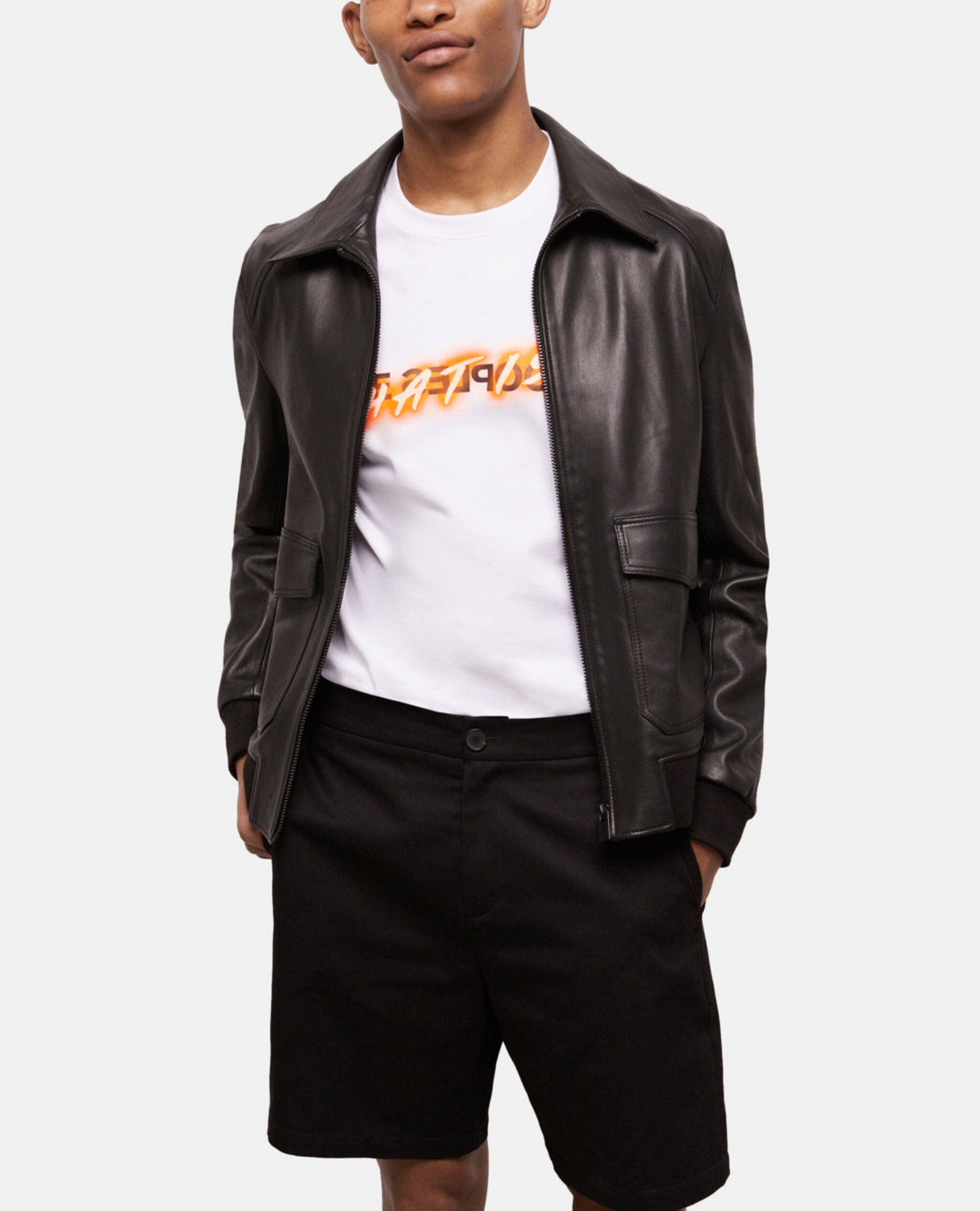 Schwarze Shorts, BLACK, hi-res image number null