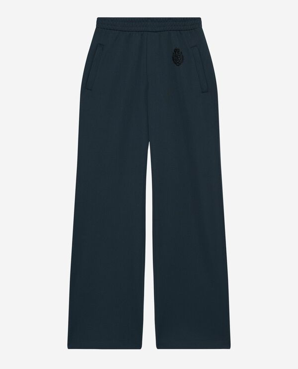 The Kooples F FOREST dark green straight jogging bottoms