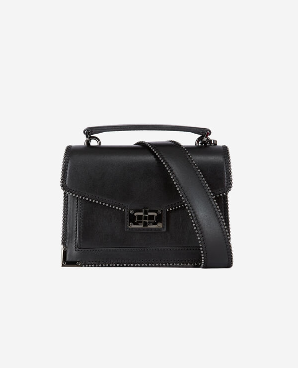small emily bag in black leather