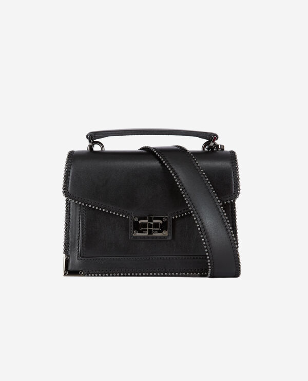 Small Emily bag in black leather