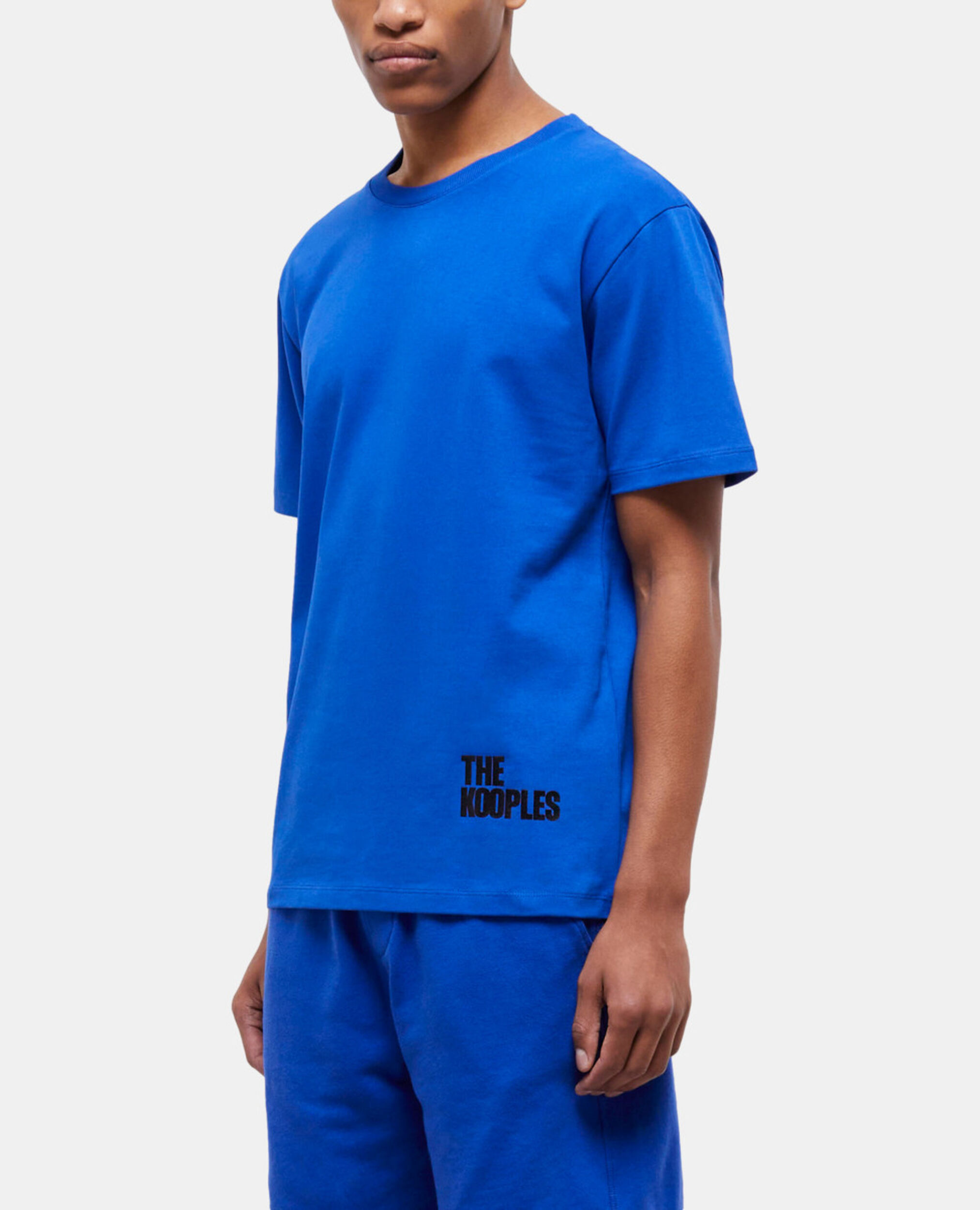 T-shirt Homme logo The Kooples bleu, BLUE ELECTRIC, hi-res image number null