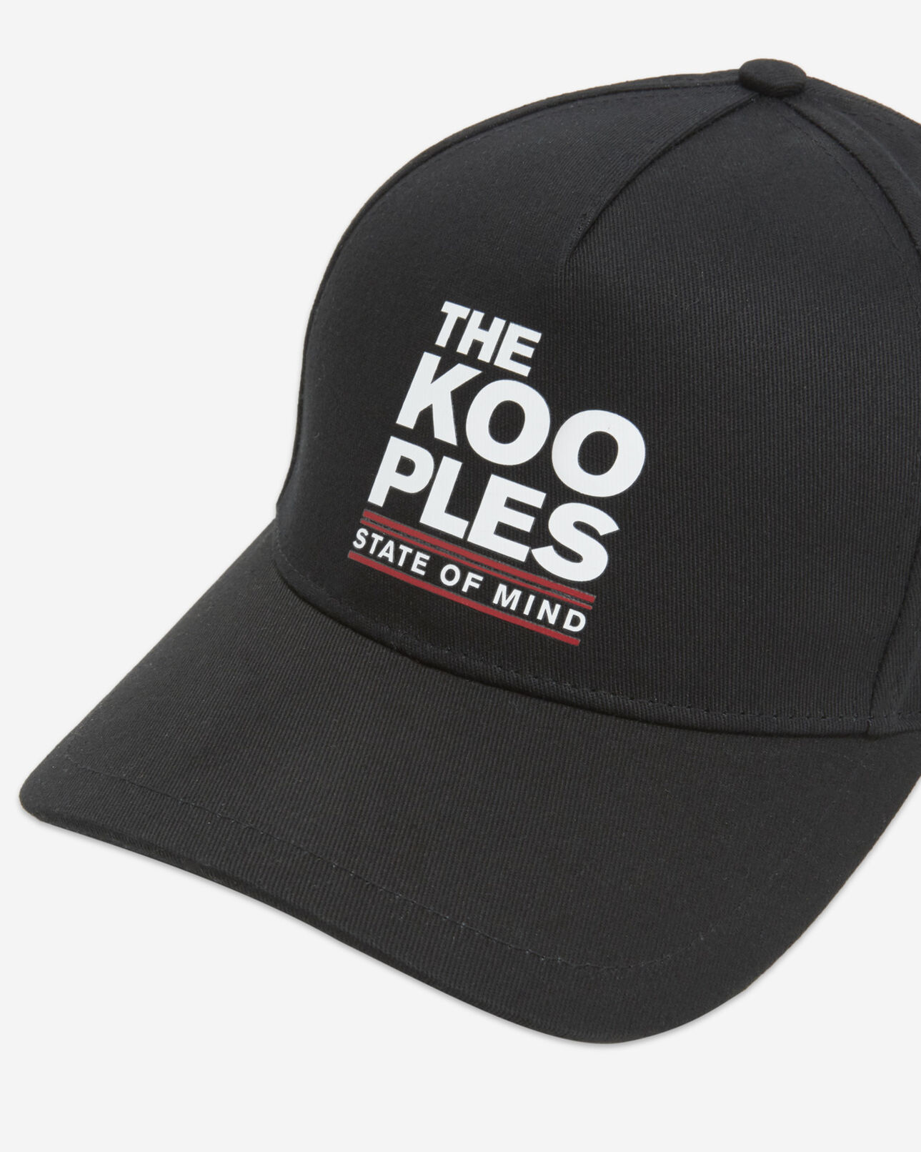 The Kooples MIXED BLACK cotton cap