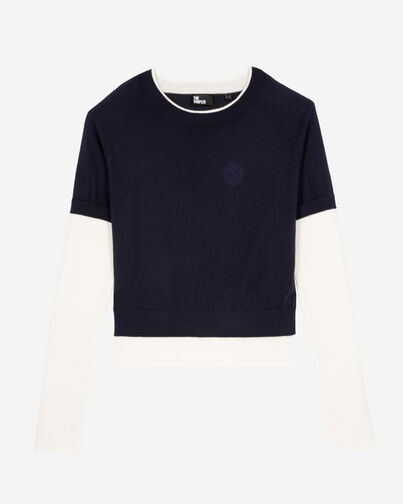 , DARK NAVY-ECRU, hi-res image number null