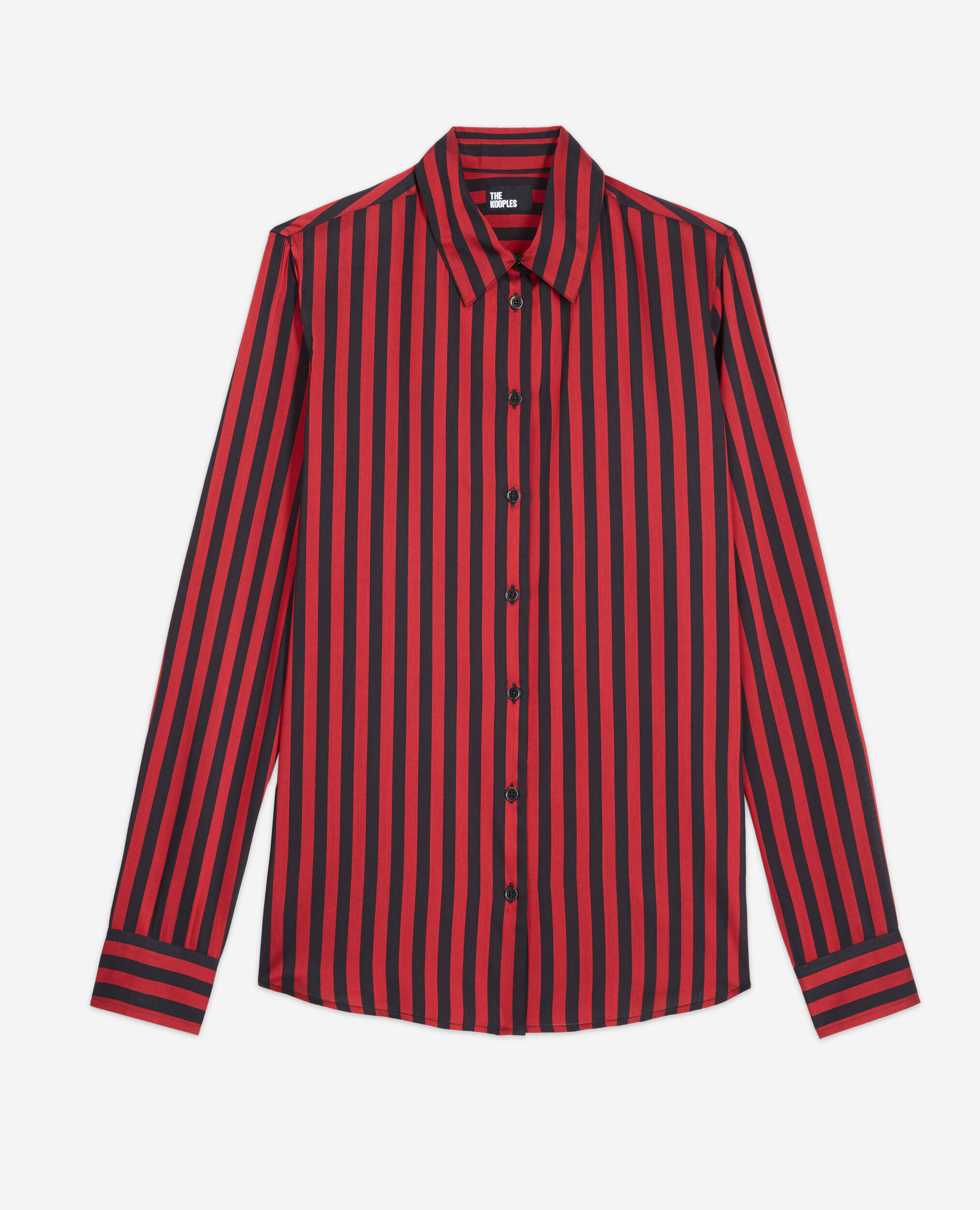 Striped shirt, ROUGE NOIR, hi-res image number null