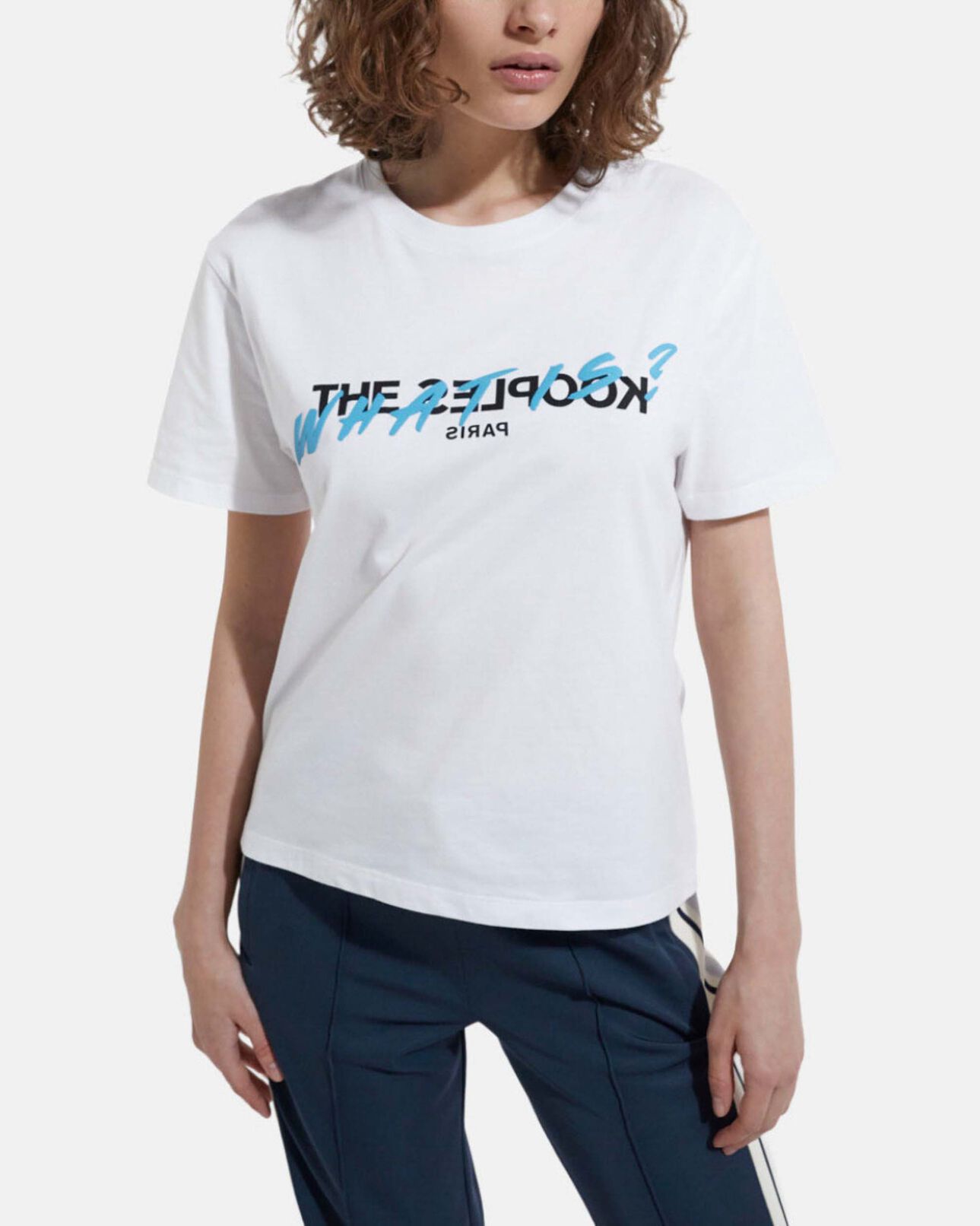 The Kooples FEMME WHITE t-shirt what is