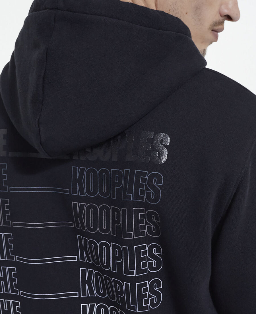 the kooples black logo sweatshirt