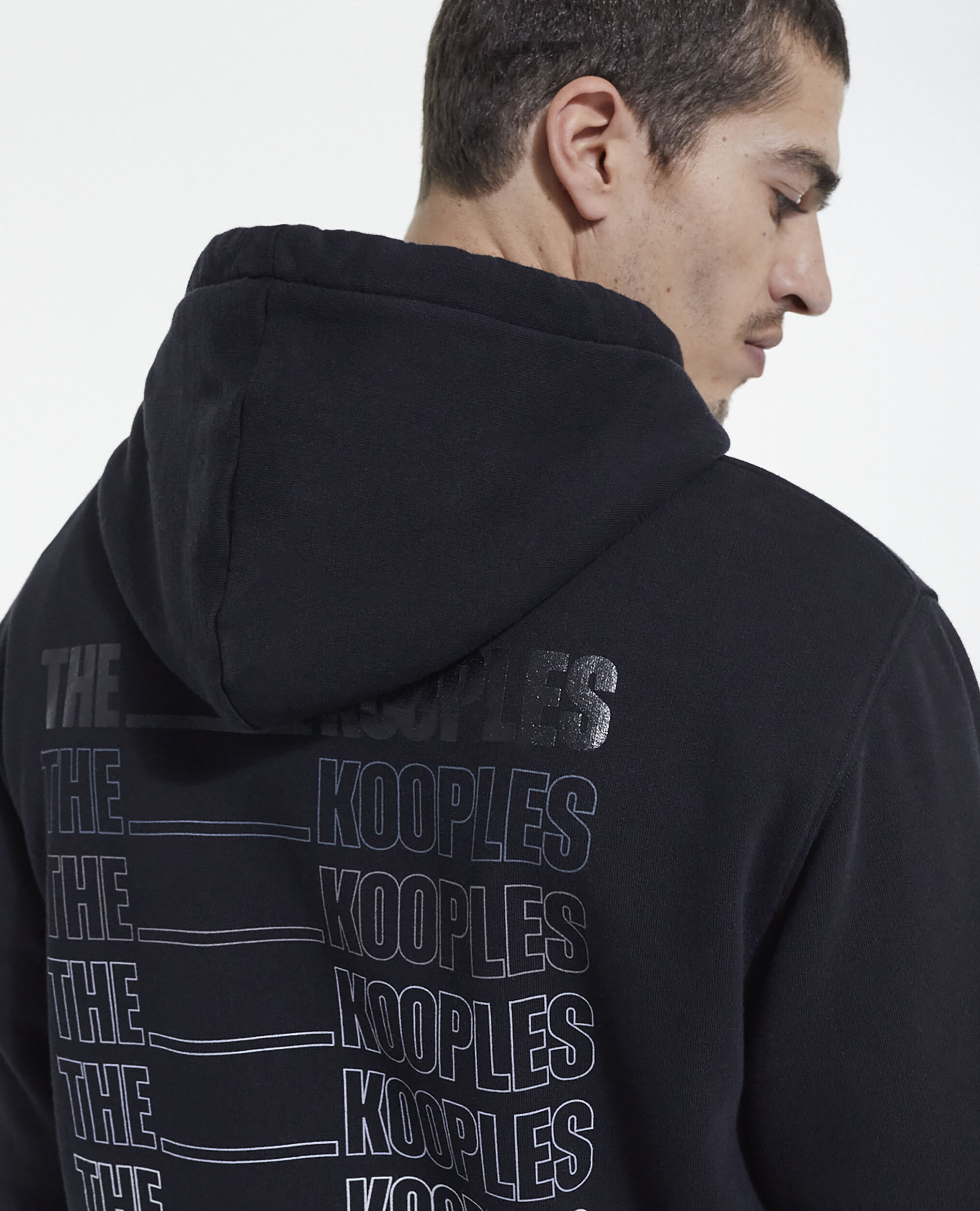 Sweatshirt logo The Kooples noir, BLACK, hi-res image number null