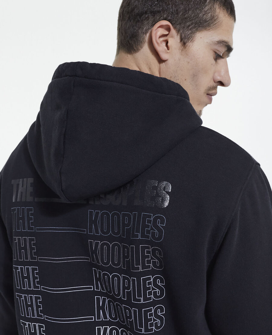 the kooples black logo sweatshirt