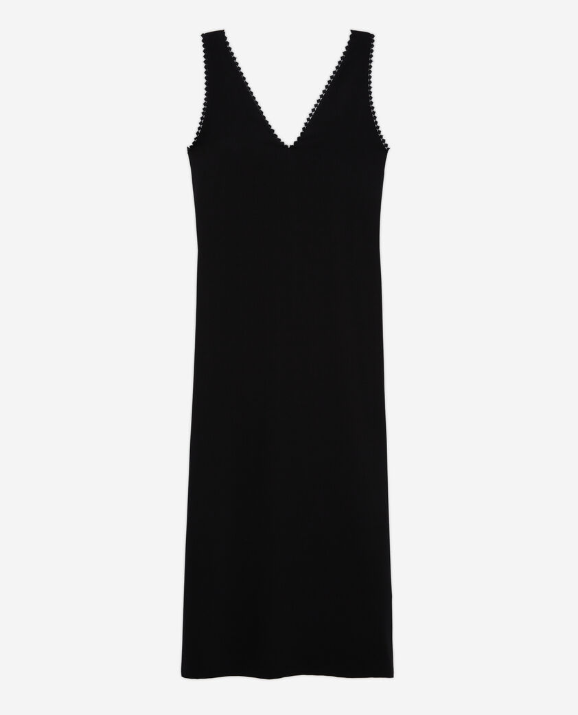 The Kooples WOMEN BLACK long black dress