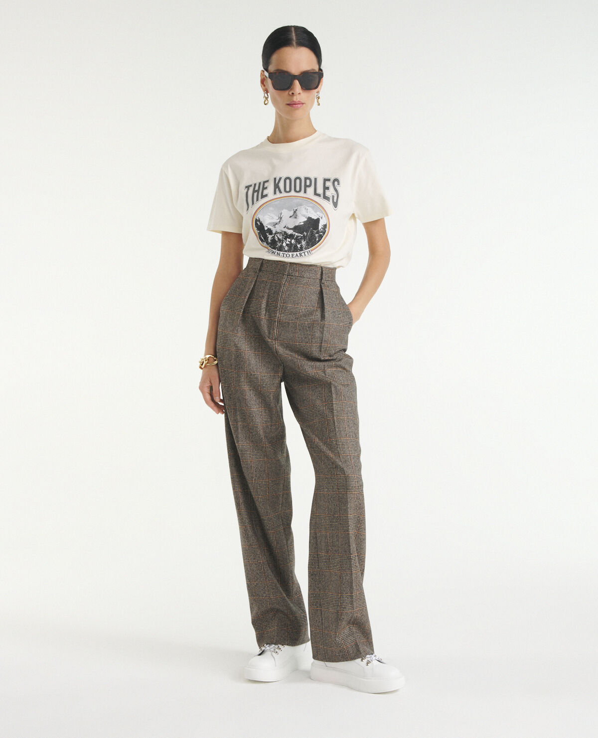 Pantalon deals femme laine
