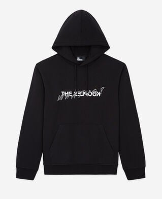 The Kooples MEN BLACK men's black what is sweatshirt